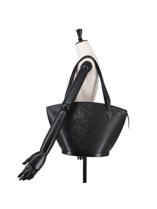 Louis vuitton Black Epi St. Jacques Tote with Wallets and  Louis Vuitton Epi Saint Jacques Shopping Tote Leather Noir Black